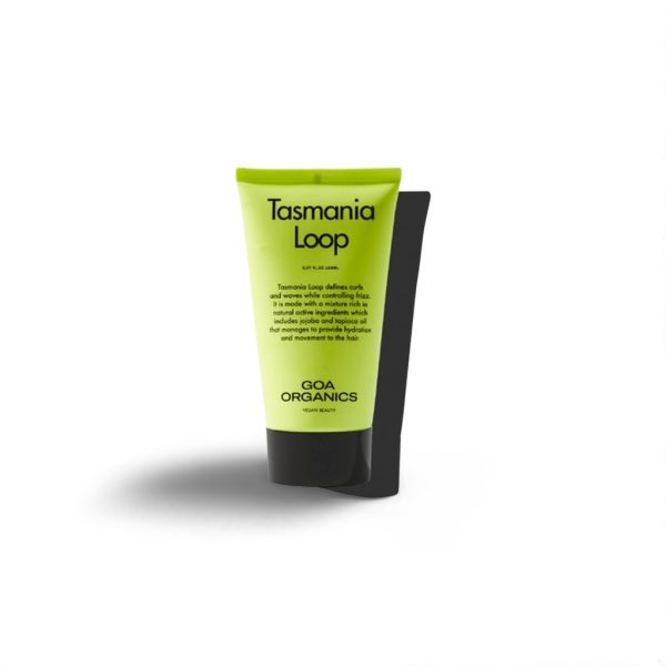 Tasmania Loop Goa Organics crema activadora de rizos 150ml – hidratación, definición y volumen sin frizz