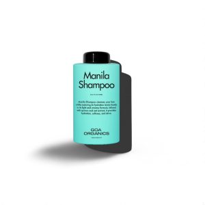 Manila Shampoo Goa Organics – champú vegano hidratante para cabellos finos con quinoa y avena