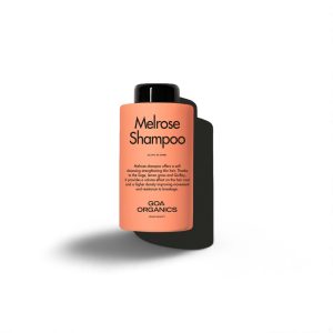 Melrose Shampoo Goa Organics 300ml – champú vegano para cabello fino y graso, regula el sebo, aporta volumen y brillo
