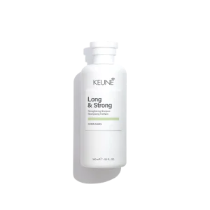 Long & Strong Shampoo Keune 300ml – champú fortalecedor para cabello débil, dañado o quebradizo